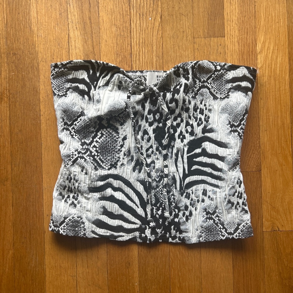 Maryam Nassir Zadeh tube top